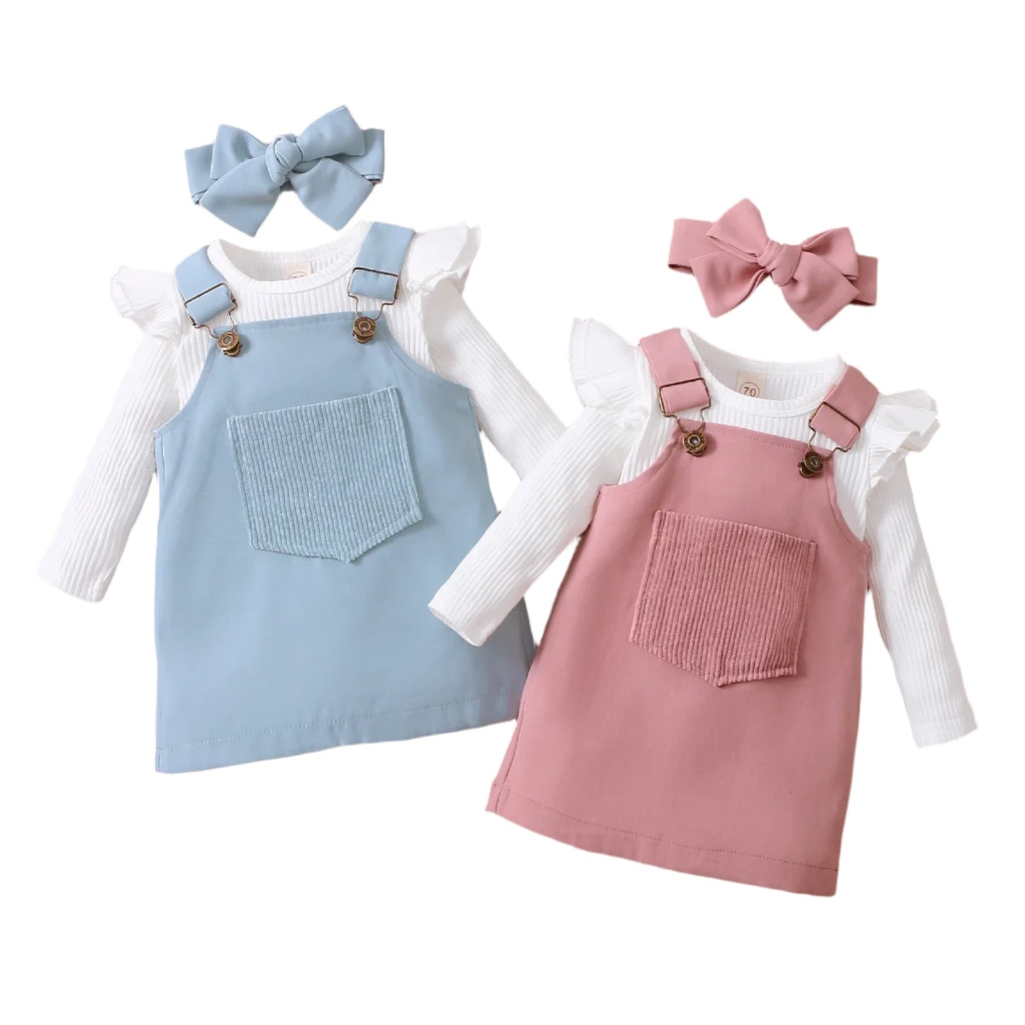 Corduroy Pinafore Dress