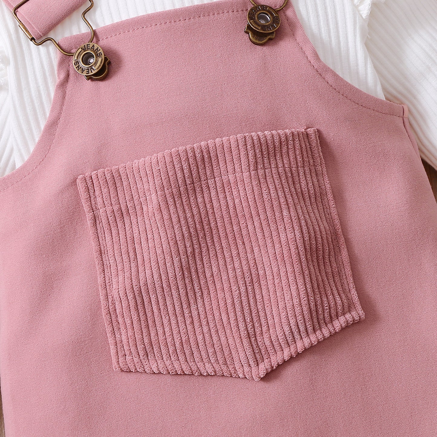 Corduroy Pinafore Dress