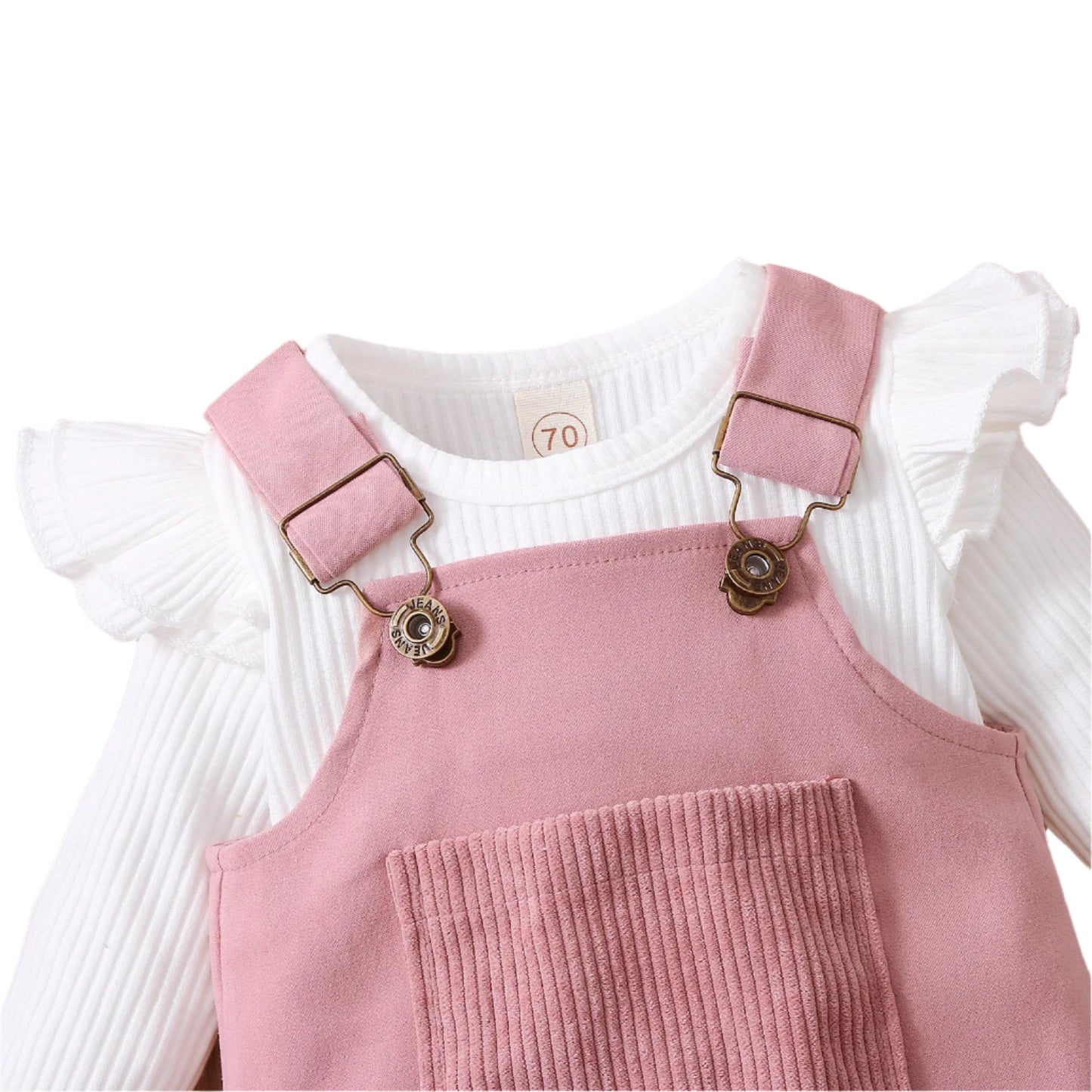 Corduroy Pinafore Dress
