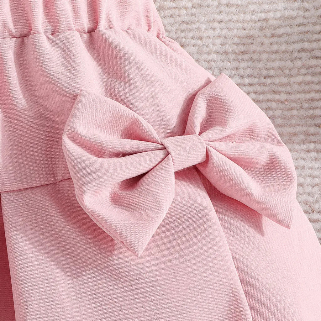 Puff Sleeve Blouse & Skirt Two Piece
