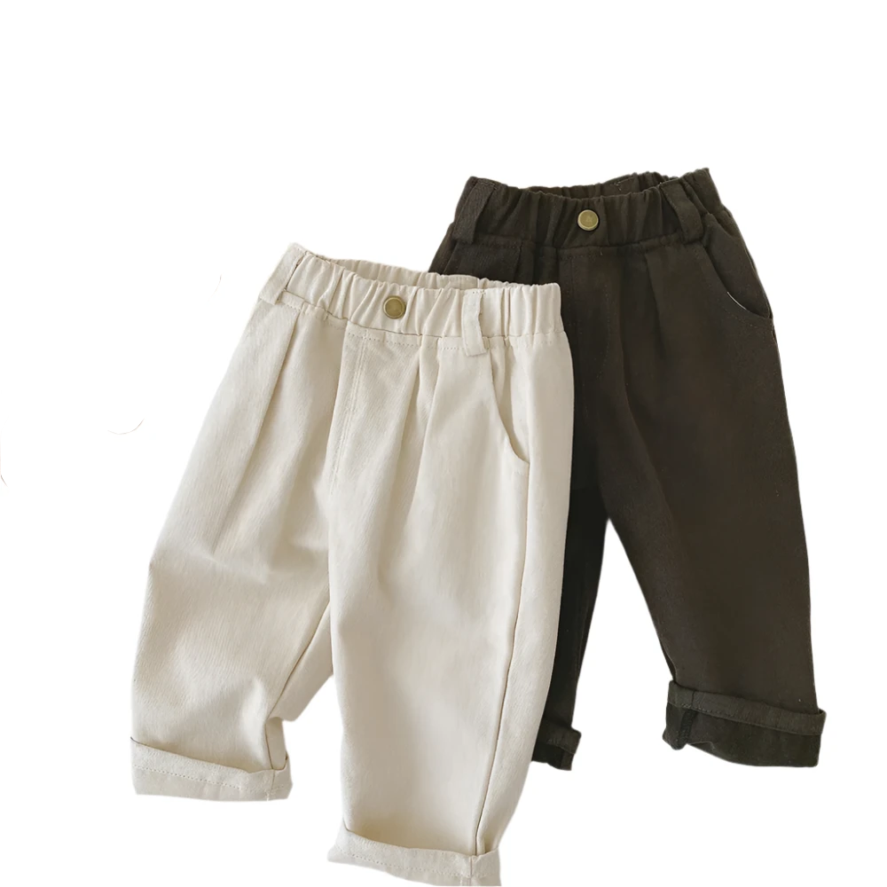 Boys Canvas Trousers