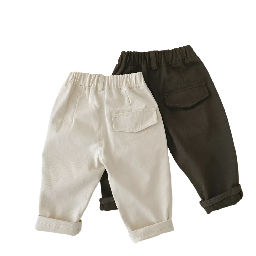 Boys Canvas Trousers