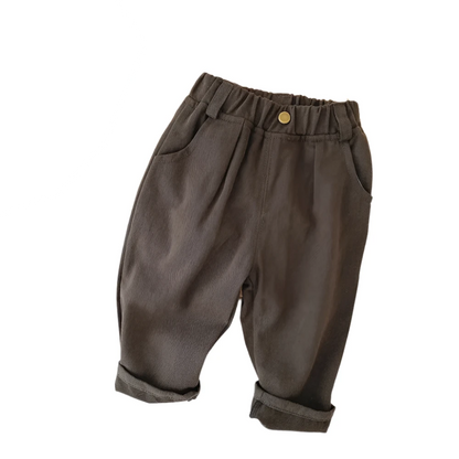 Boys Canvas Trousers