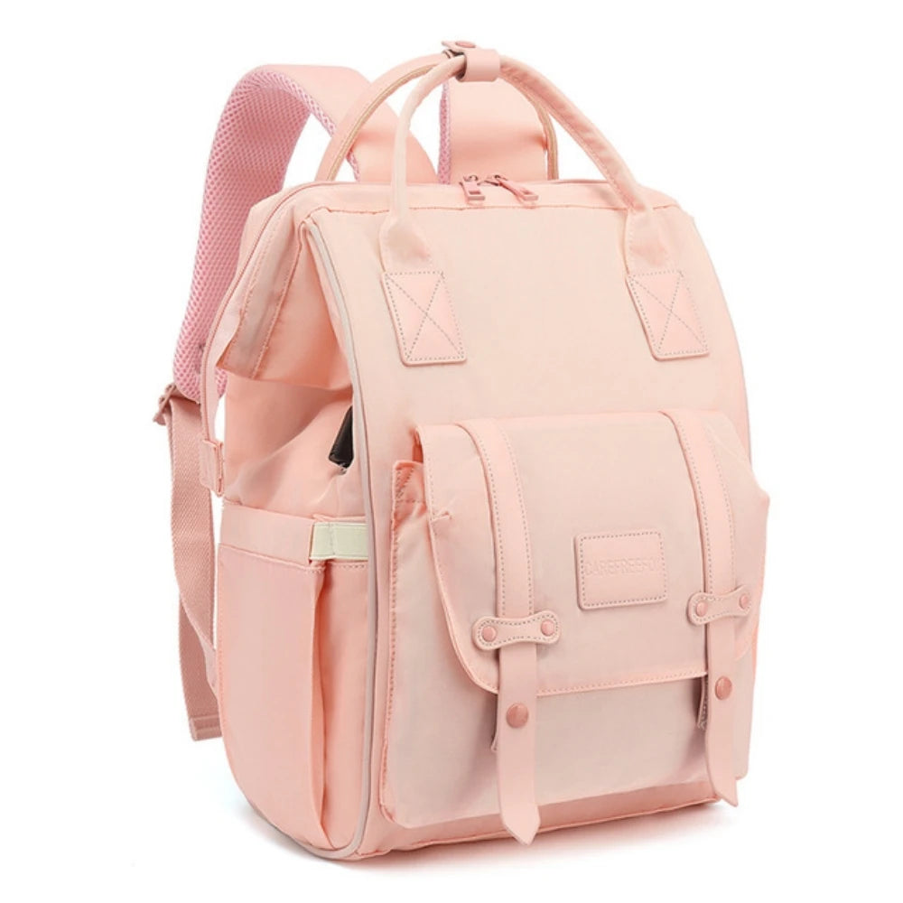 Fabric Canvas Changing Backpack