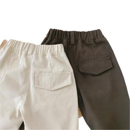 Boys Canvas Trousers