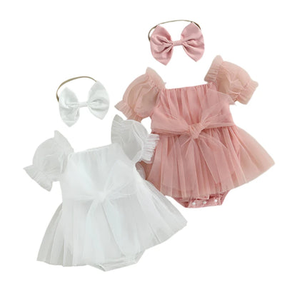 Girls Tulle Romper